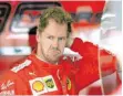  ?? FOTO: DPA ?? Sebastian Vettel