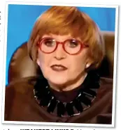  ?? ?? WEAKEST LINK? Robinson’s dozing is said to be delaying filming