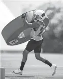  ??  ?? Arizona Cardinals cornerback Robert Alford during minicamp at the teams Tempe training facility.