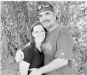  ?? COURTESY OF INNOCENCE PROJECT OF FLORIDA ?? Amanda Brumfield with her husband after her release from prison on Thursday.