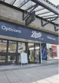  ??  ?? Boots’ first Covid vaccinatio­n site was unveiled at its Halifax store