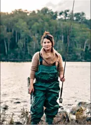  ?? (Adam Gibson/Hardie Grant Books via AP) ?? This image released by Hardie Grant Books shows Analiese Gregory, author of “How Wild Things Are: Cooking, Fishing and Hunting at the Bottom of the World.”