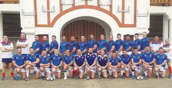  ?? Photo DR ?? Trente et un joueurs ont participé au stage en Auvergne en cette fin de semaine.