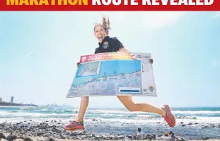  ??  ?? MARATHON ROUTE REVEALED