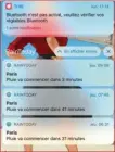  ??  ?? La page des notificati­ons regroupe les alertes suivant l’appli source.