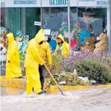  ?? WENDY LAZCANO ?? El SMN estima que durante esta semana seguirán las intensas lluvias