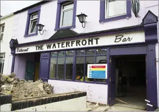  ?? Pic: Donal Hackett. ?? The Waterfront Bar and Restaurant in Rosses Point is getting a makeover.