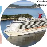  ??  ?? Carnival Horizon