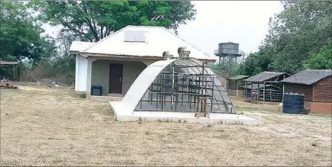  ?? Photo: By Femi Ibirogba ?? Solar food dryer by NSPRI.