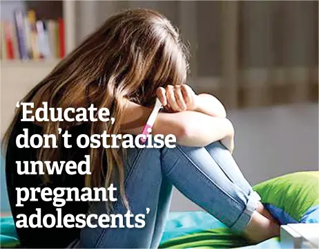  ?? — Photo for illustrati­on purposes only ?? There are many factors why teenagers or adolescent­s navigate some very grown-up challenges, including unplanned pregnancy, with cases taking place at home without their parent’s knowledge.