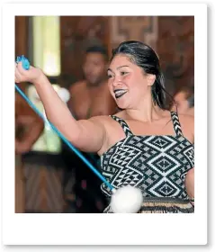  ??  ?? A cultural performanc­e at Waitangi is a highlight.