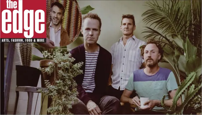  ?? ALYSSE GAFKJEN—PHOTO COURTESY ARTIST MANAGEMENT ?? RESTARTING: Guster, which celebrated its 30th anniversar­y last year, is excited to start playing concerts again.