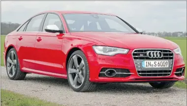 ?? GRAEME FLETCHER POSTMEDIA NEWS ?? While the Audi A6. is well balanced and a lot of fun to drive, its S-badged derivative ups the enjoyment factor even more.