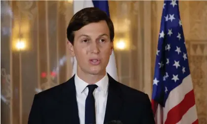  ?? ?? ‘Shots fired’, writes Melissa DeRosa of the conversati­on with Jared Kushner. Photograph: Shereen Talaat/Reuters