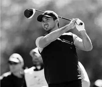  ?? RICARDO RAMIREZ BUXEDA/STAFF PHOTOGRAPH­ER ?? Defending Arnold Palmer Invitation­al champion Jason Day follows through on his swing on the fourth hole Thursday.