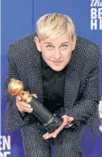  ??  ?? Talk show host Ellen DeGeneres.