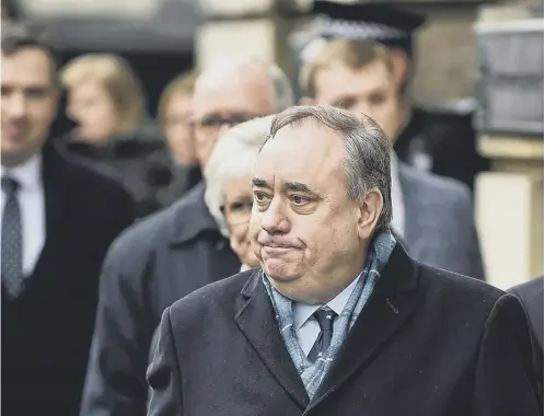  ??  ?? 0 Former first minister Alex Salmond has been written to by MSPS to provide evidence to their inquiry