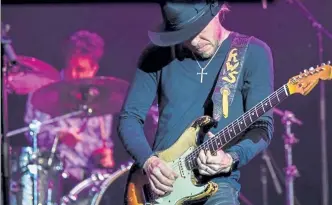  ?? COURTESY LOWELL SUMMER MUSIC SERIES ?? Blues guitar maestro Kenny Wayne Shepherd returns to Boarding House Park this summer.