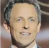  ??  ?? Seth Meyers