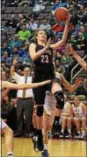  ?? AUSTIN HERTZOG - DIGITAL FIRST MEDIA ?? Boyertown’s Abby Kapp goes in for a layup during the Bears’ victory over North Allegheny in the PIAA Class 6A title game at the Giant Center.