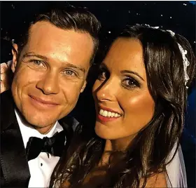  ?? ?? break-up: Nicolas Roche married his ex-wife Deborah Robles in 2015