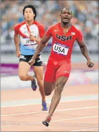  ?? Picture: GALLO IMAGES ?? TROUBLED RUN: Twice-banned drug cheat Justin Gatlin