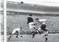  ?? ?? Packed: 149,269 fans saw England beat Scotland 2-1 at Glasgow’s Hampden Park in April 1939