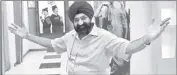  ??  ?? Jaspal Bhatti posing for a photograph in Chandigarh.