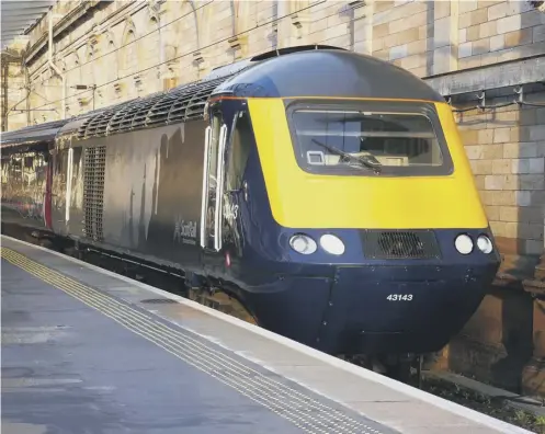  ??  ?? 0 Scotrail has been unable to say why a door on one of its intercity trains was open after it left Edinburgh Waverley station