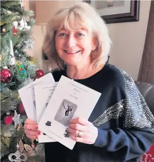  ??  ?? Loraine Platt has written a book about her late mother Irene’s dancing career, to fund a headstone for her brother Clive