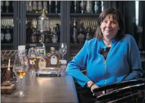  ?? — LAURA PEDERSEN/NATIONAL POST FILES ?? Joanna Scandella is the blender behind Crown Royal’s Northern Harvest Rye, named World Whisky of the Year in Jim Murray’s Whisky Bible 2016.