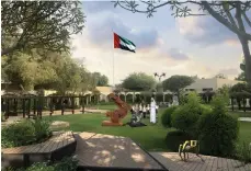  ?? Dubai Media Office ?? An artist’s impression of the renovated Rashid and Latifa School in Nad Al Sheba, which is to reopen next year