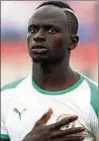  ??  ?? Mit Nationalst­olz ins Spiel: Senegal's Sadio Mane. Foto: Reuters