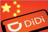  ??  ?? Didi: Punished days after its IPO