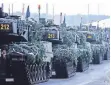  ?? FOTO: DPA ?? Leopard-Panzer der Bundeswehr während einer Militärübu­ng.