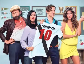  ??  ?? La serie Club de cuervos ha tenido tal éxito que ya se encuentra en su cuarta temporada.