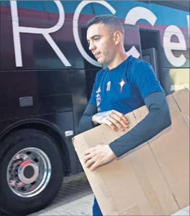  ??  ?? BAJA CLAVE. Iago Aspas no podrá jugar el próximo sábado contra el Valencia en Balaídos.