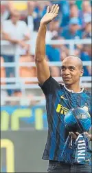  ?? FOTO: EFE ?? Joao Mario, presentado por el Inter Sampdoria - Atalanta Sassuolo - Pescara Torino - Bolonia Udinese - Empoli