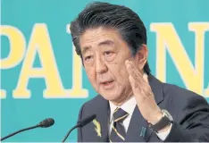 ??  ?? Prime Minister Shinzo Abe has brought in advisers from outside the mainstream elite bureaucrac­y to help him chart a new course for the economy, but the task has not been easy.