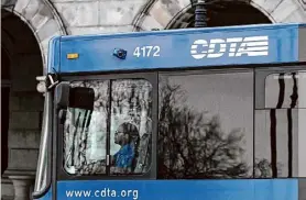  ?? Will Waldron/times Union ?? The Capital District Transporta­tion Authority, which runs bus services, is also creating Mobility Hubs for bike and car shares.