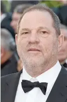  ??  ?? HARVEY WEINSTEIN