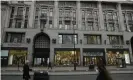  ?? Photograph: Matt Dunham/AP ?? Topshop’s landmark store in Oxford Street, London, which went into administra­tion with the rest of Philip Green’s Arcadia fashion empire last year.