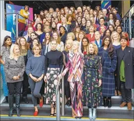  ?? David M. Benett WireImage ?? FEMALE FILMMAKERS gathered 80 strong at the British Film Institute’s London festival to show the inroads being made at the just-completed event.