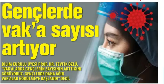  ??  ?? Bilim kurulu üyesi Prof. Dr. Tevfik Özlü, “Türkiye’deki vak’alara baktığımız zaman hastaların yaş ortalaması­nın daha genç yaşlara doğru çekildiğin­i görüyoruz” dedi.