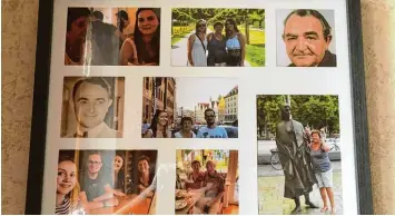  ?? Foto: privat ?? Rose Marie Duvals Enkel gestaltete­n für ihre Großmutter eine Fotocollag­e. Darauf sind auch Bilder von Duvals Vater Rudolf Die  minger zu sehen, etwa ganz oben rechts.