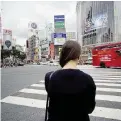  ?? Ansa ?? Sola Una ragazza di Tokyo