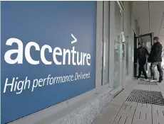  ?? JUSSI NUKARI/AFP/GETTY IMAGES ?? Accenture has created an “AI Fairness Tool” that looks for patterns in data to eliminate bias, and then it tests the algorithm many times to figure out if there are any other subtle forms of bias hiding in the system.