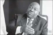  ??  ?? Le président gabonais Ali Bongo