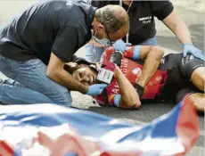  ?? FOTO: INSTAGRAM ?? Por culpa del grave accidente, Mikel Landa sólo ha podido competir a lo largo de la temporada 20 días, después de ver cómo su calendario se caía en pedazos tras la caída que no pudo evitar en el pasado Giro de Italia
