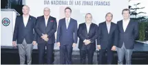  ?? ?? Ulises Rodríguez, Augusto Reyes Vargas, Víctor Bisonó, Luis José Bonilla Bojos, Daniel Liranzo y Marcos Cabral.